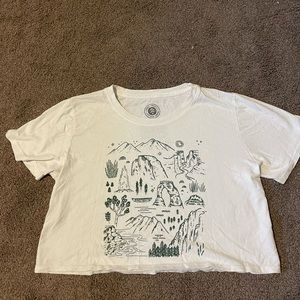 Parks Project Iconic National Parks Crop Top